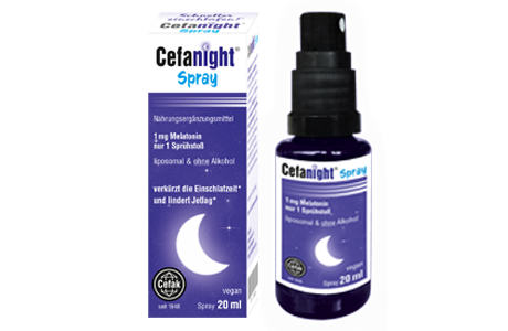 Cefanight Melatonin Spray